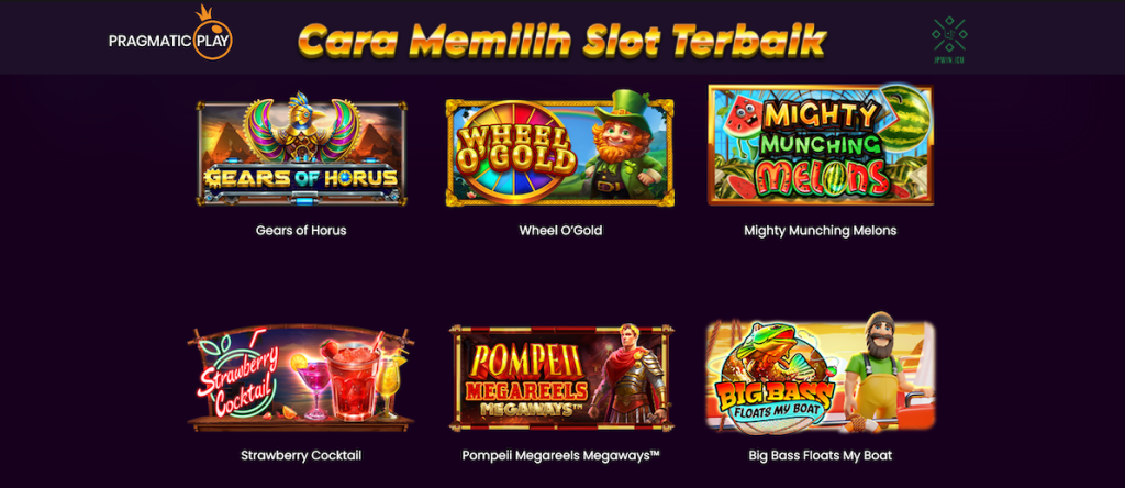 Tips Memilih Game Pragmatic Play Slot Online